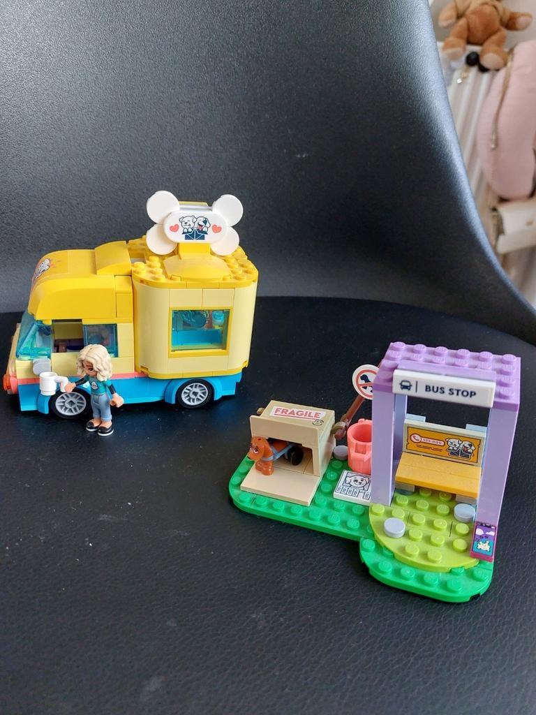 Lego friends honden reddingsvoertuig 41741, Lego, Friends, Ophalen of Verzenden, Zo goed als nieuw