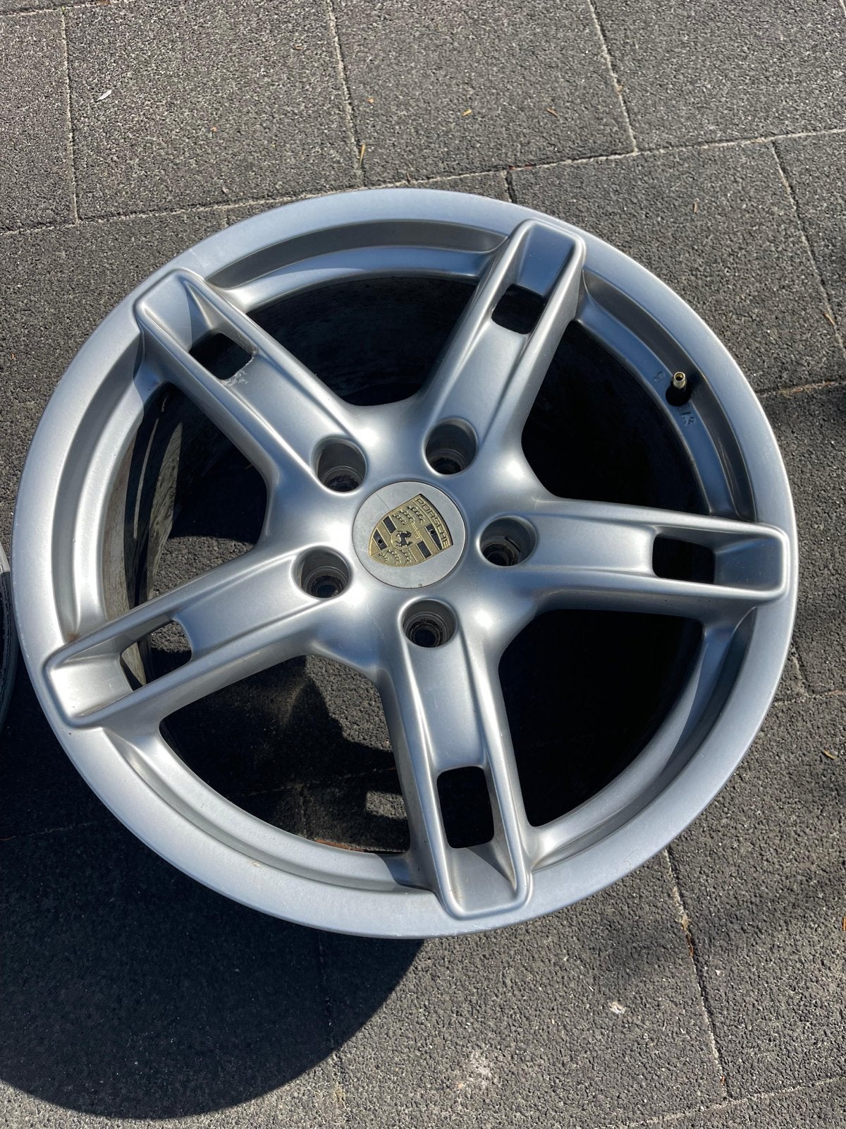 Porsche Boxster/Cayman velgen 18 inch, Ophalen, 18 inch, Gebruikt, Velg(en)