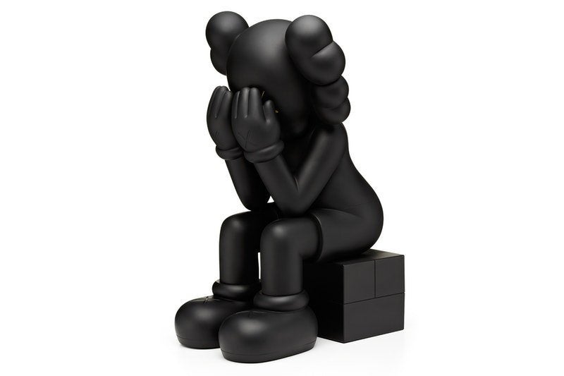Nieuw Kaws Passing Through Open Edition 2018 Black, Ophalen of Verzenden