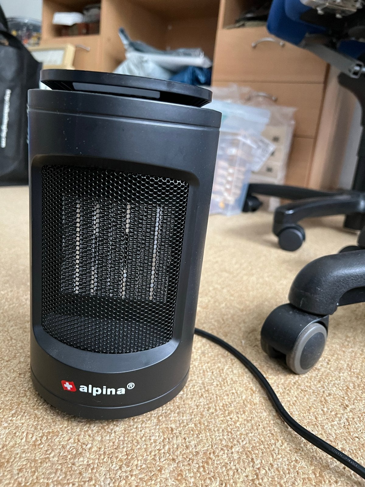 Alpina Keramische Torenkachel - Compact en Krachtig, Huis en Inrichting, Ophalen of Verzenden, Nieuw, Elektrisch, Overige soorten