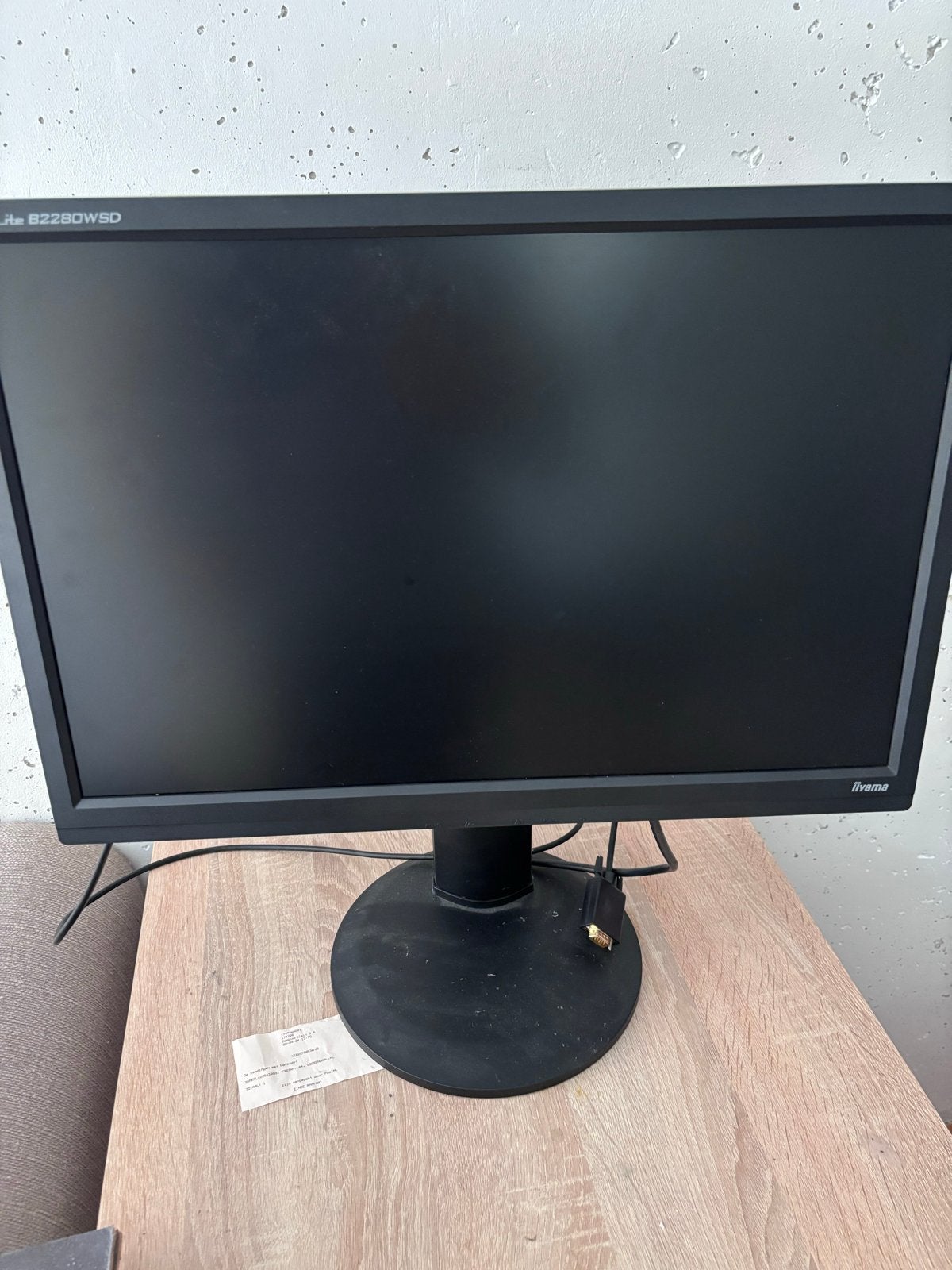 Iiyama B2280WSD Monitor - 22 inch, Full HD, Gebruikt, In hoogte verstelbaar, Full HD, Ophalen of Verzenden