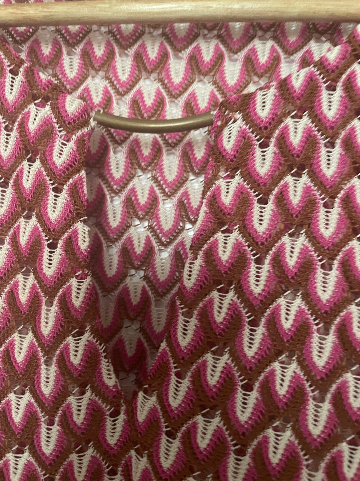 Open gewerkt shirt MS Mode, Maat 46/48 (XL) of groter, Ophalen of Verzenden, Korte mouw, Roze