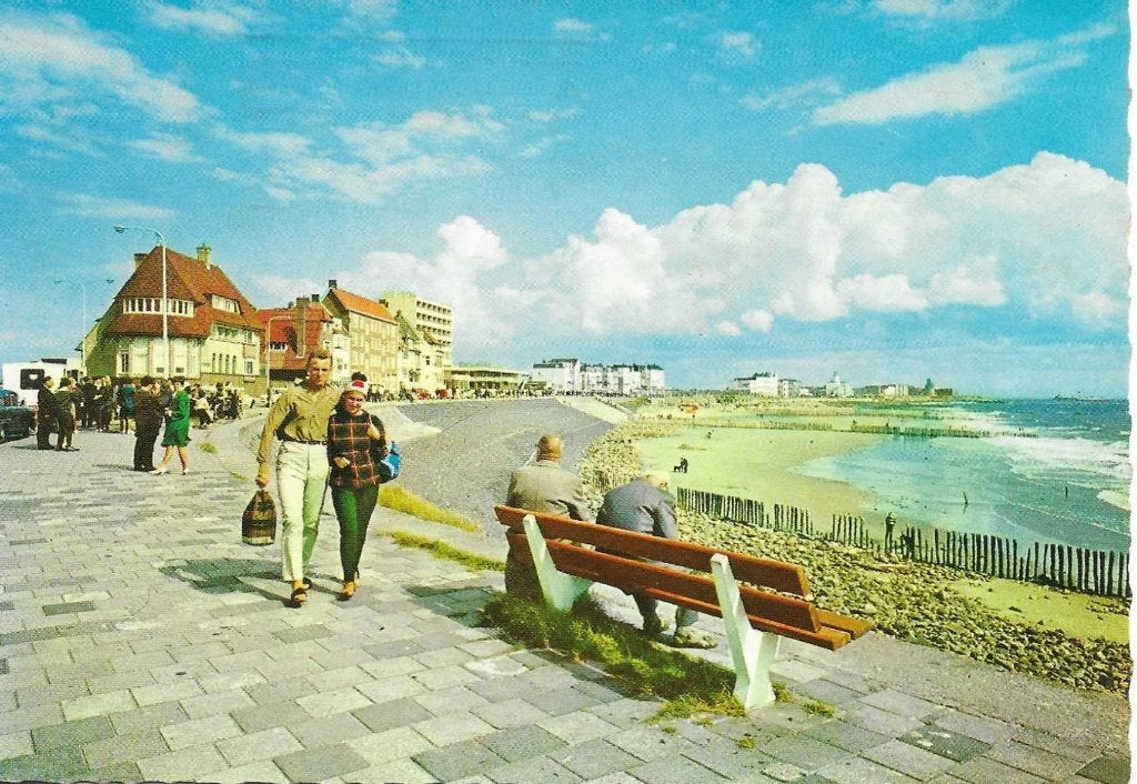 Vlissingen- -Boulevard., Verzamelen, Ophalen of Verzenden, 1960 tot 1980, Gelopen, Zeeland
