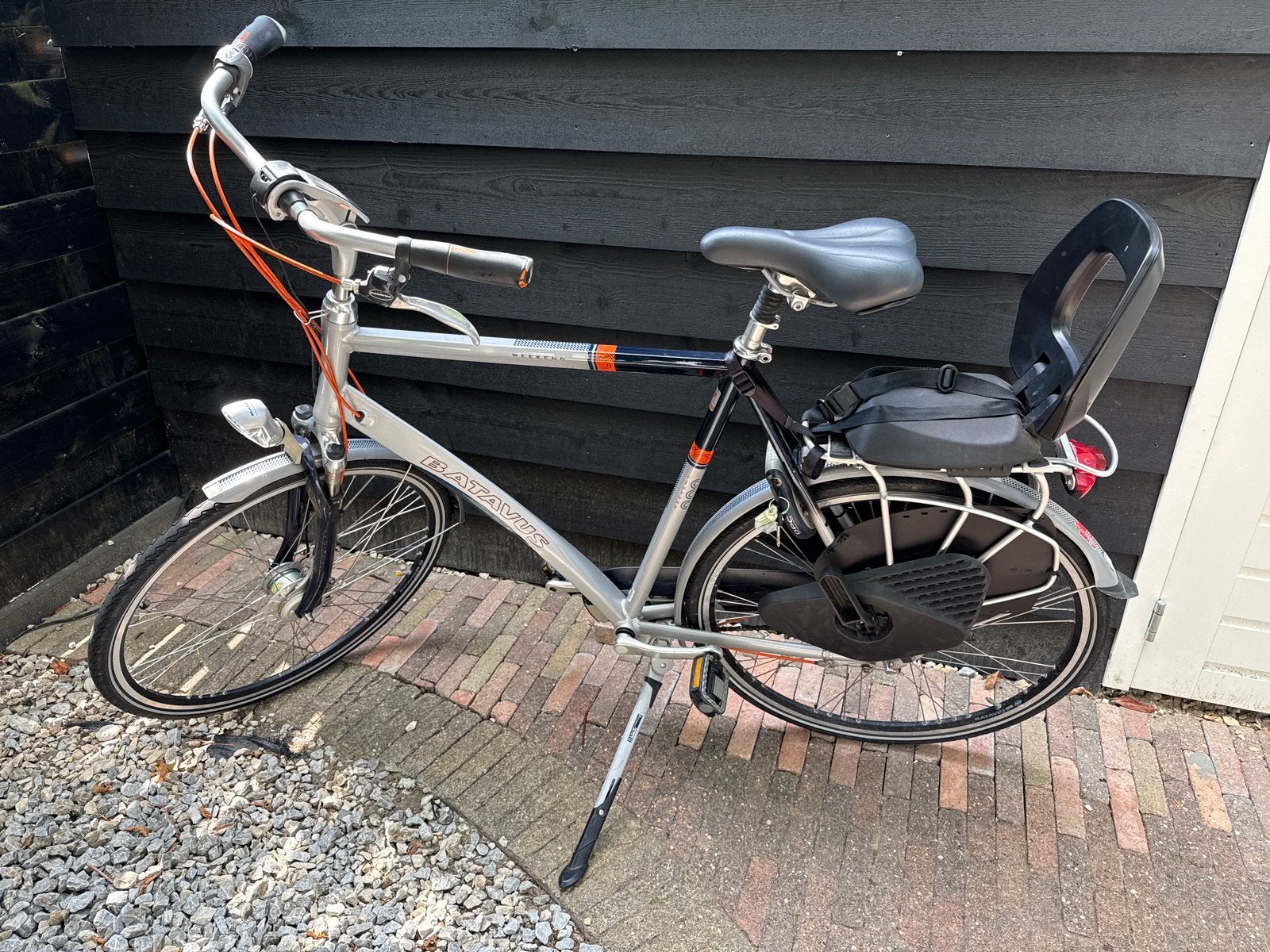 Batavus Weekend heren fiets, Ophalen, Gebruikt, Velgrem, Versnellingen