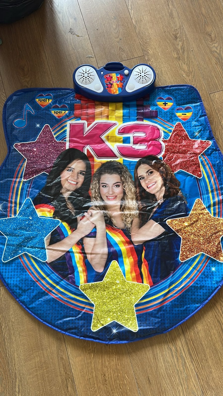 K3 Dansmat met geluid en licht, Kinderen en Baby's, Speelgoed | Educatief en Creatief, Ophalen of Verzenden, Gebruikt, Ontdekken
