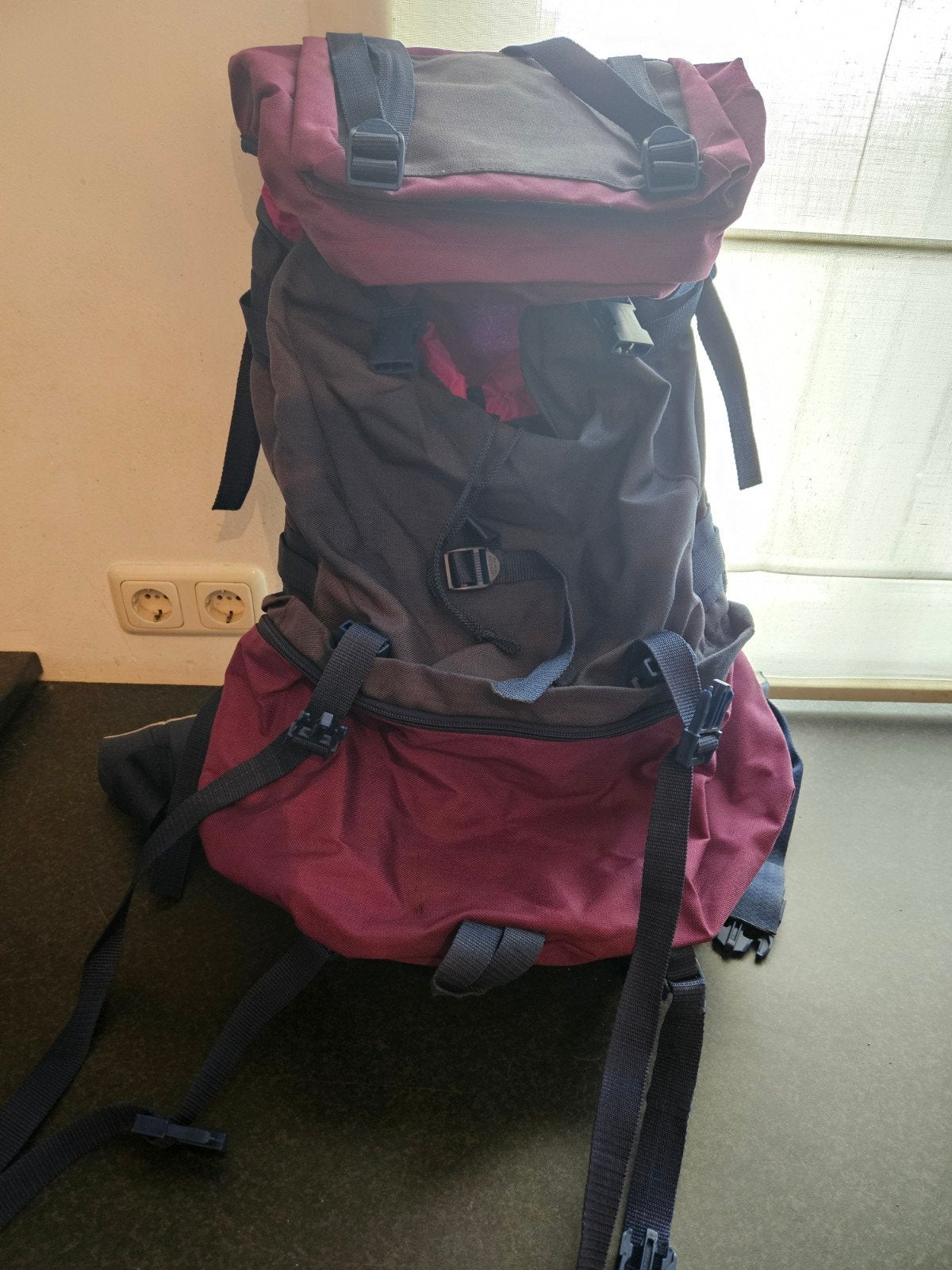 Active Leisure Trekking Rugzak - Comfortabel en Ruim, Ophalen, Gebruikt, Blauw, 30 cm of meer