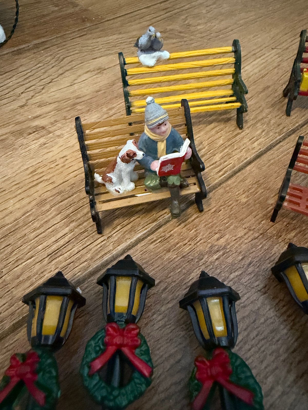 Lemax kerstdorpminiatuur A christmas tale, Ophalen of Verzenden, Zo goed als nieuw