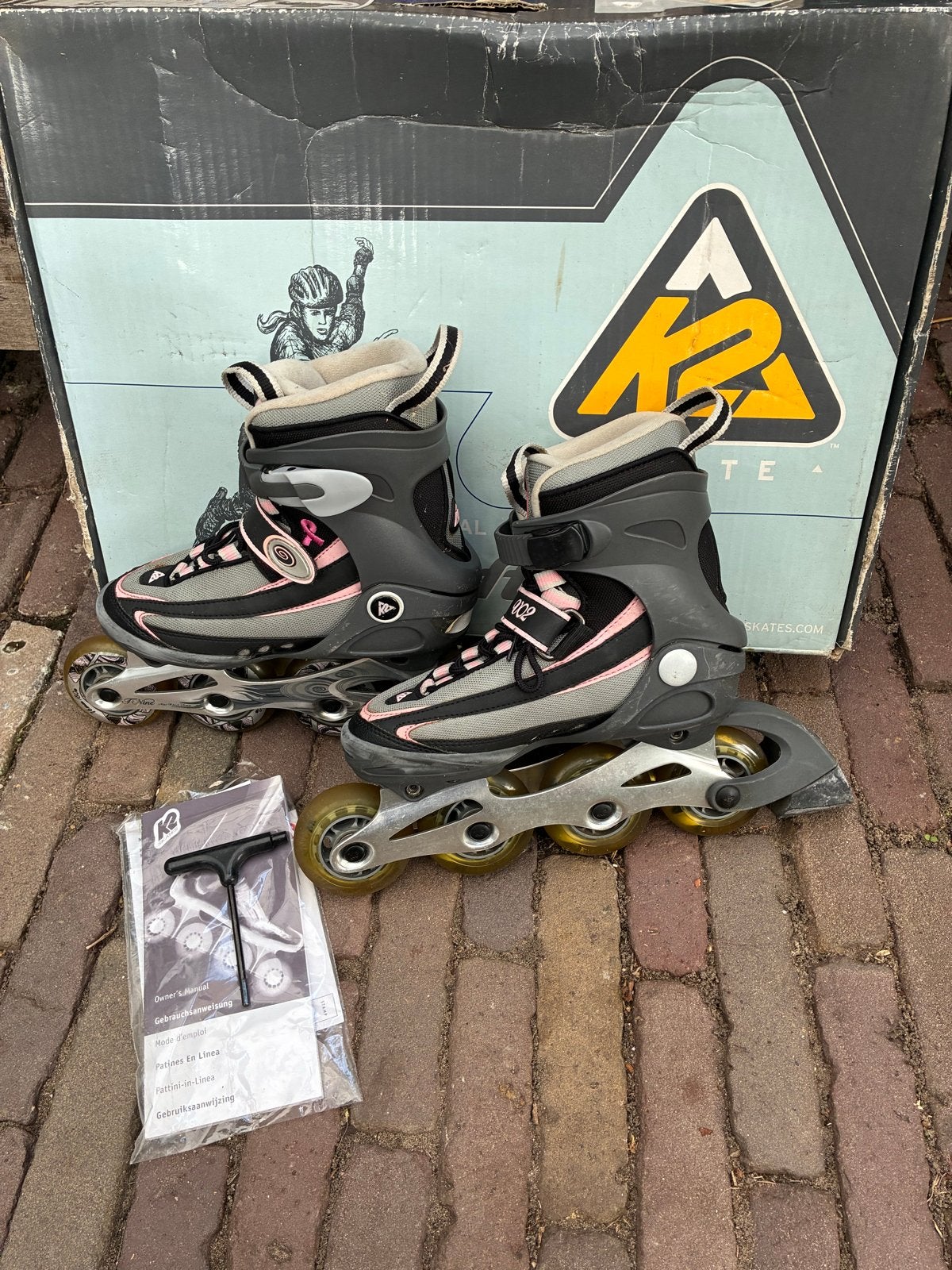 K2 Vo2 Alu W Inlineskates - Maat 35, Ophalen of Verzenden, Gebruikt, Overige typen, Overige merken