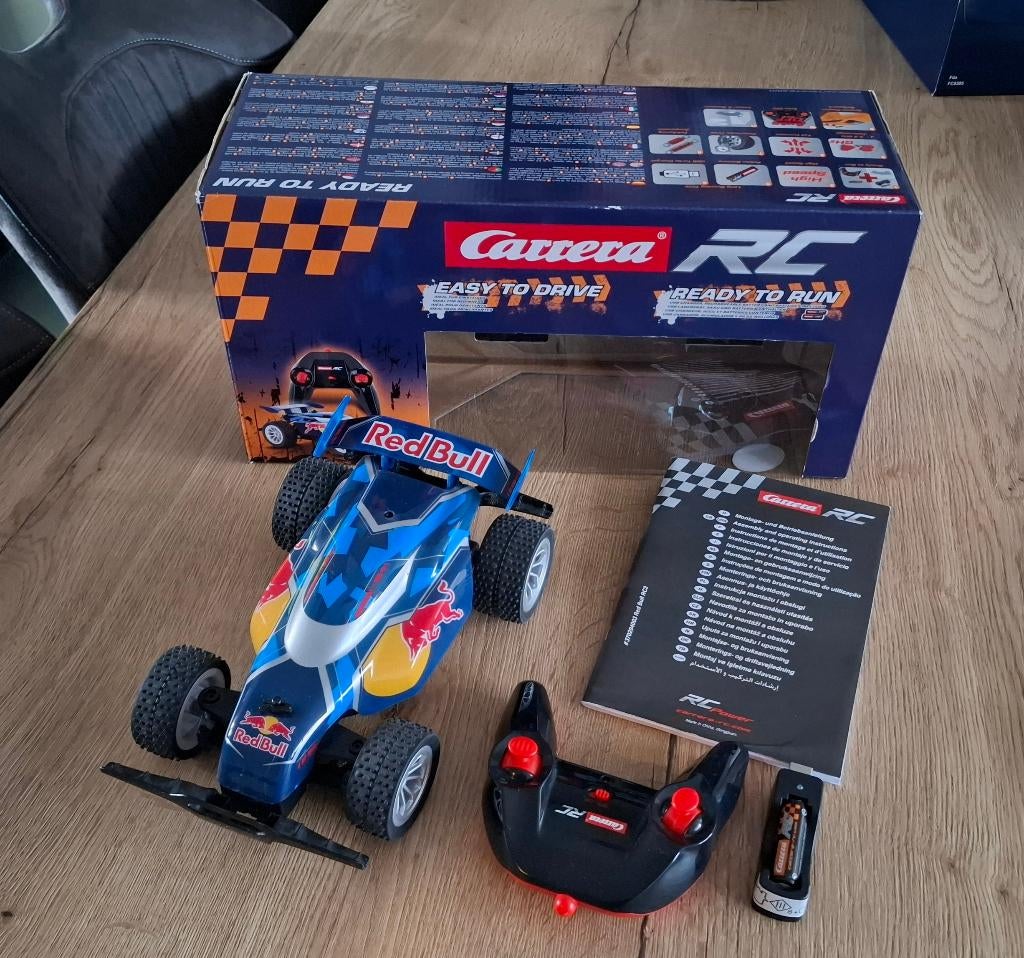 Carrera RC Red Bull raceauto, Onderdelen, Carrera, Ophalen of Verzenden, Zo goed als nieuw