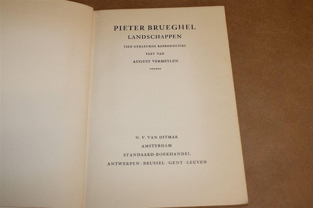 Bruegel Landschappen [1935] — 10 Reproducties, Ophalen of Verzenden, Gelezen
