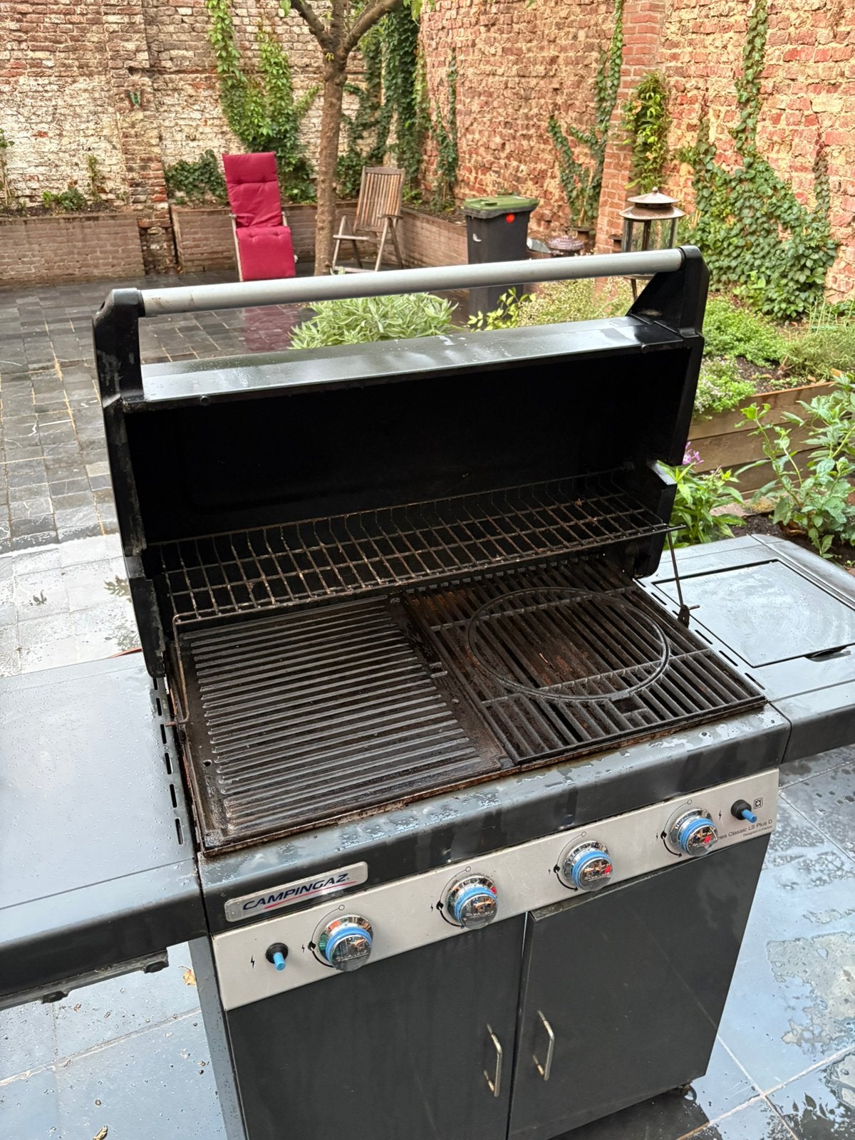 Gasbarbecue, Ophalen, Gebruikt