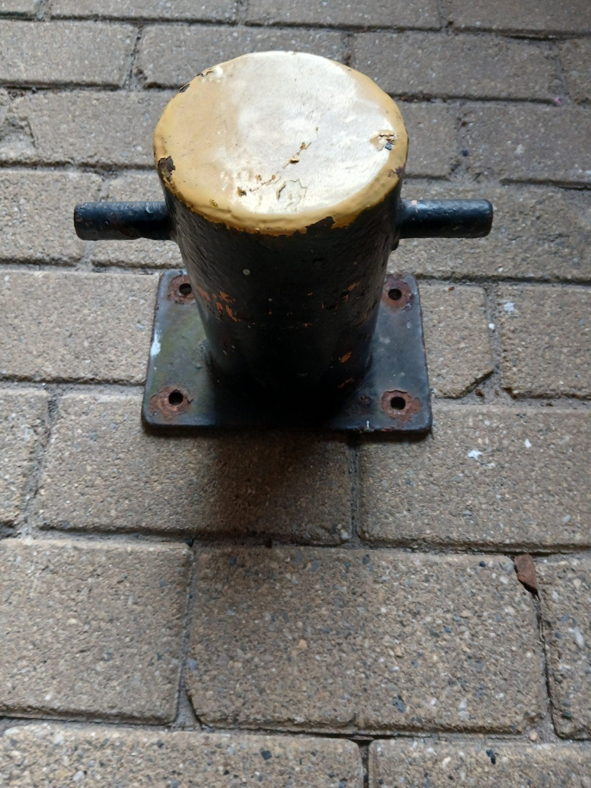 stalen bolders, Ophalen