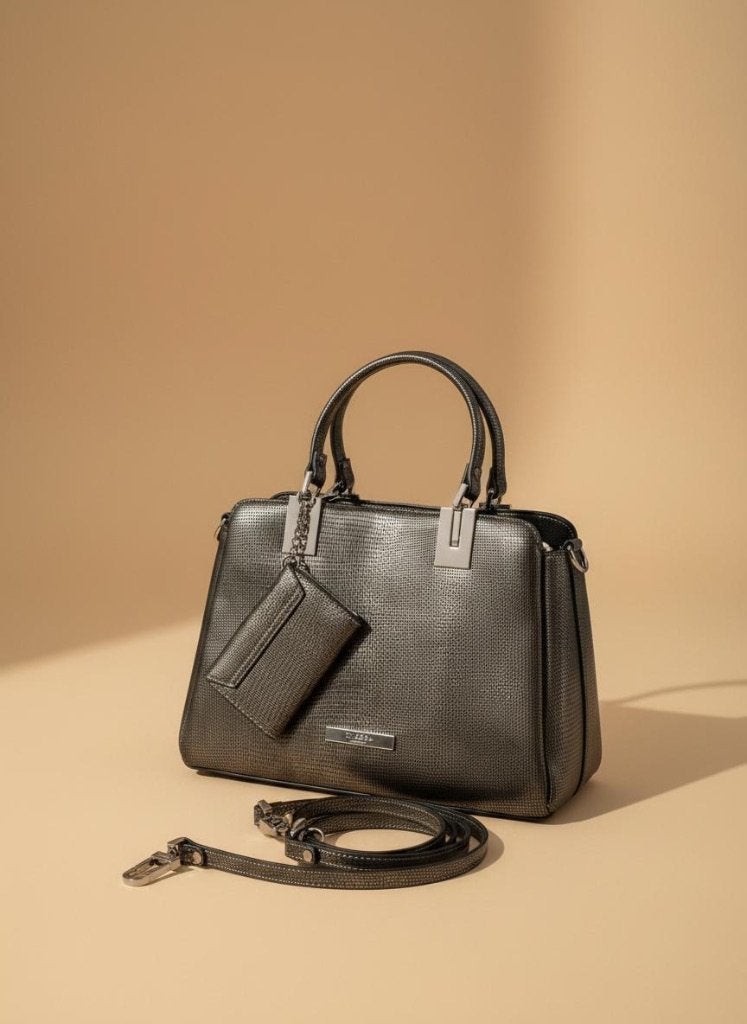 Tas Dune London, Ophalen of Verzenden, Zo goed als nieuw, Grijs, Handtas
