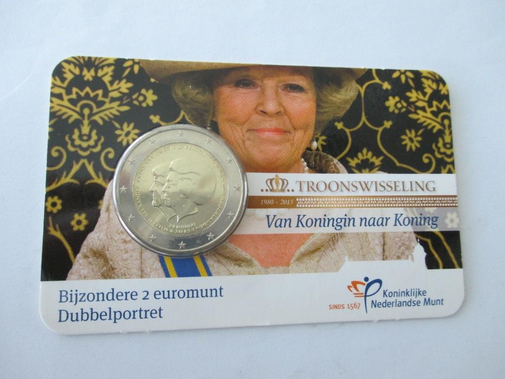 Coincard Troonswisseling 2013 unc, Ophalen of Verzenden, Koningin Beatrix, Euro's, Setje