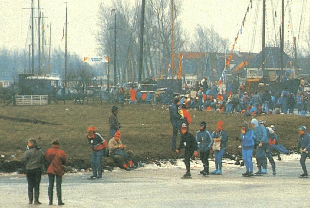 992221 Stavoren Fr elfstedentocht Nette kaart onbeschreven, Verzamelen, Ansichtkaarten | Nederland, Ophalen of Verzenden, 1980 tot heden