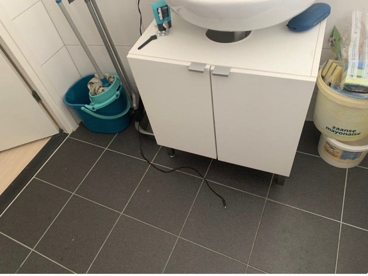 Wastafel kastje te koop, Ophalen, Dweilemmer, -bak, of -wagen