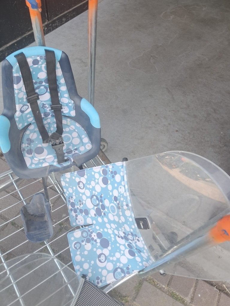 Voorzitjes voor op de fiets, Ophalen, Gebruikt, Bobike voorzitje, Voorzitje