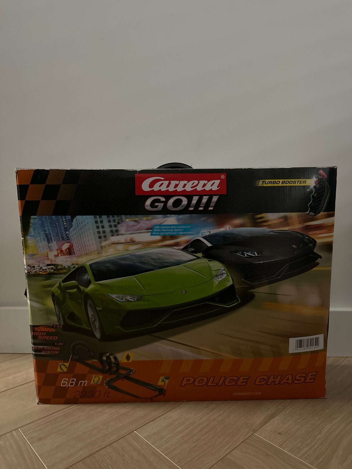 Carrera GO!!! Police Chase Racebaan - zgan in doos, Racebaan, Carrera, Nieuw, Ophalen of Verzenden