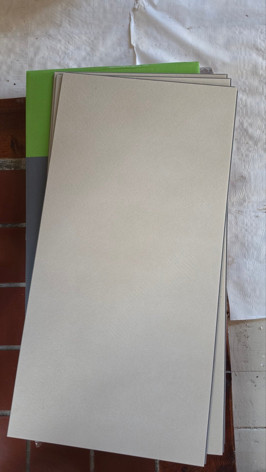 Prestige PVC kliktegels beige P25-133 – ca. 3,77 m², Ophalen, Nieuw, 50 tot 150 cm, 30 cm of meer