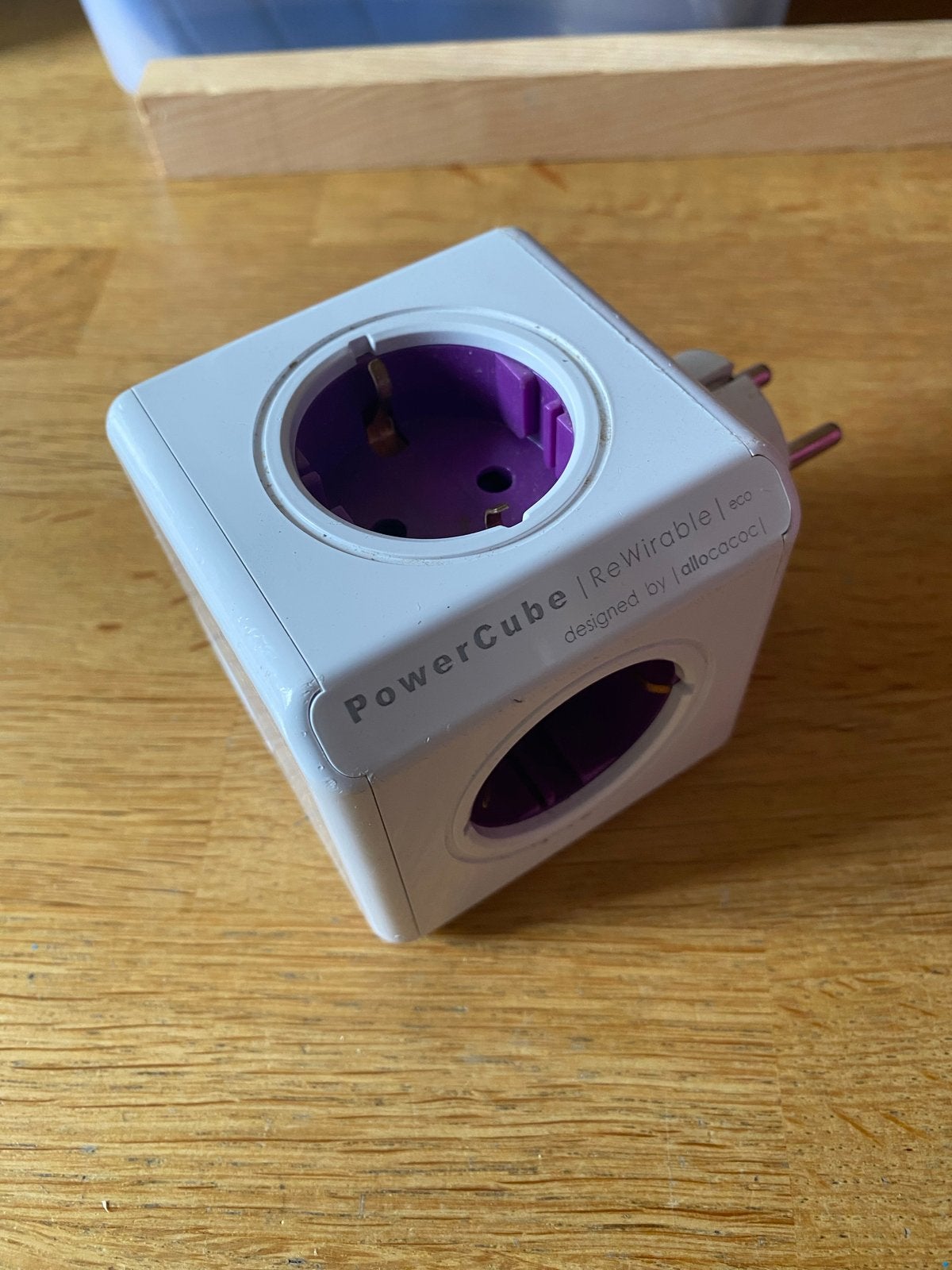 PowerCube ReWirable | Compacte stekkerdoos met USB, Ophalen of Verzenden, Gebruikt, Overige merken, Stekkerdoos
