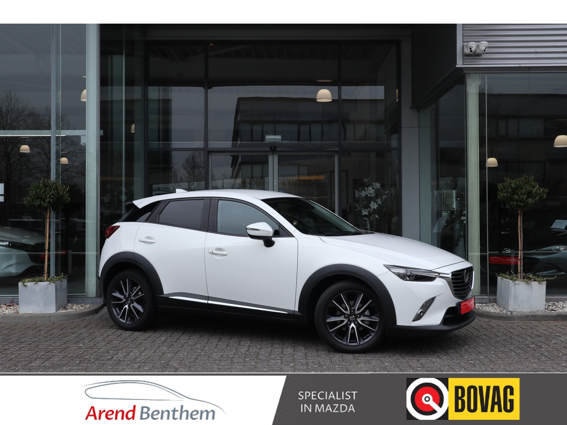 Mazda CX-3 2.0 SkyActiv-G 120 SkyLease GT Navi / Camera / Cl, Auto's, Voorwielaandrijving, 1998 cc, Gebruikt, Euro 6