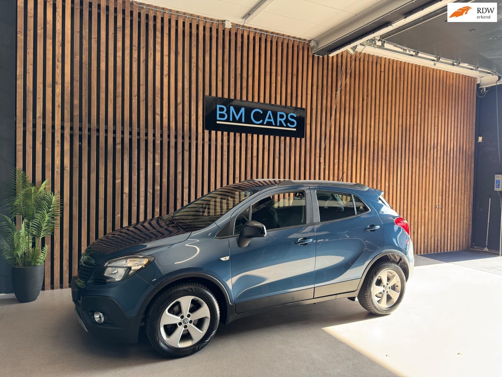 Opel Mokka 1.4 T Edition 4x4 Airco, Cruise Control, Pdc, Auto's, Opel, Gebruikt, 4 cilinders, Blauw, Handgeschakeld