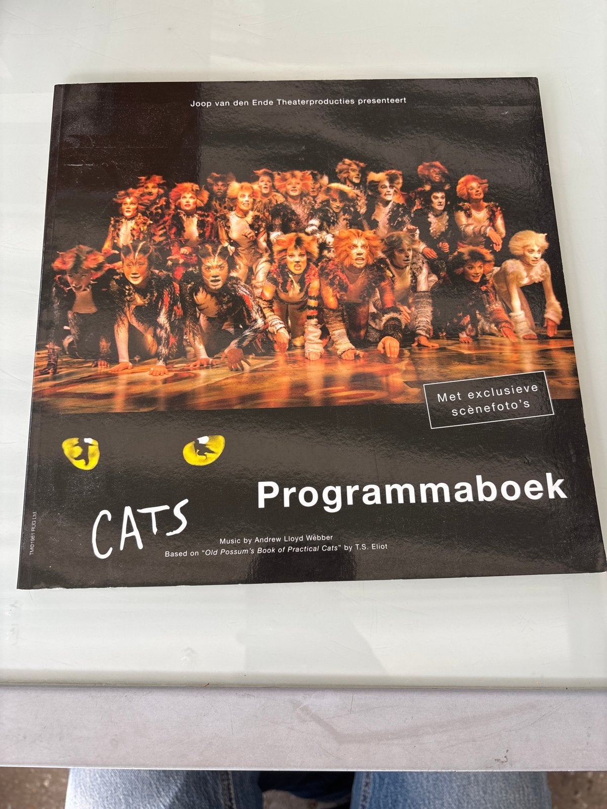 Cats Programmaboek - Joop van den Ende Theaterproducties, Ophalen of Verzenden, Gelezen, Nederland