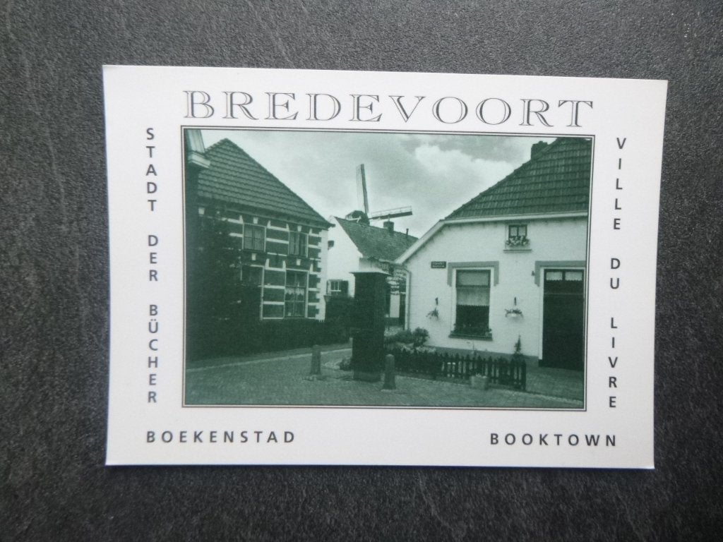 Bredevoort, vismarkt  boekenstad, Verzamelen, Verzenden, 1980 tot heden, Ongelopen, Noord-Brabant