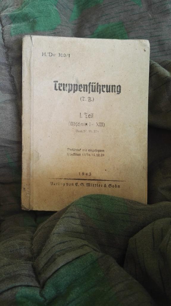 Truppenführung 1943, Ophalen of Verzenden, Landmacht, Duitsland, Boek of Tijdschrift