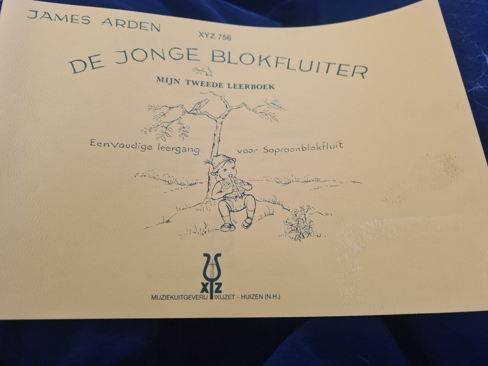 James Arden - De Jonge Blokfluiter - Mijn Tweede Leerboek, Overige genres, Les of Cursus, Nieuw, Ophalen of Verzenden