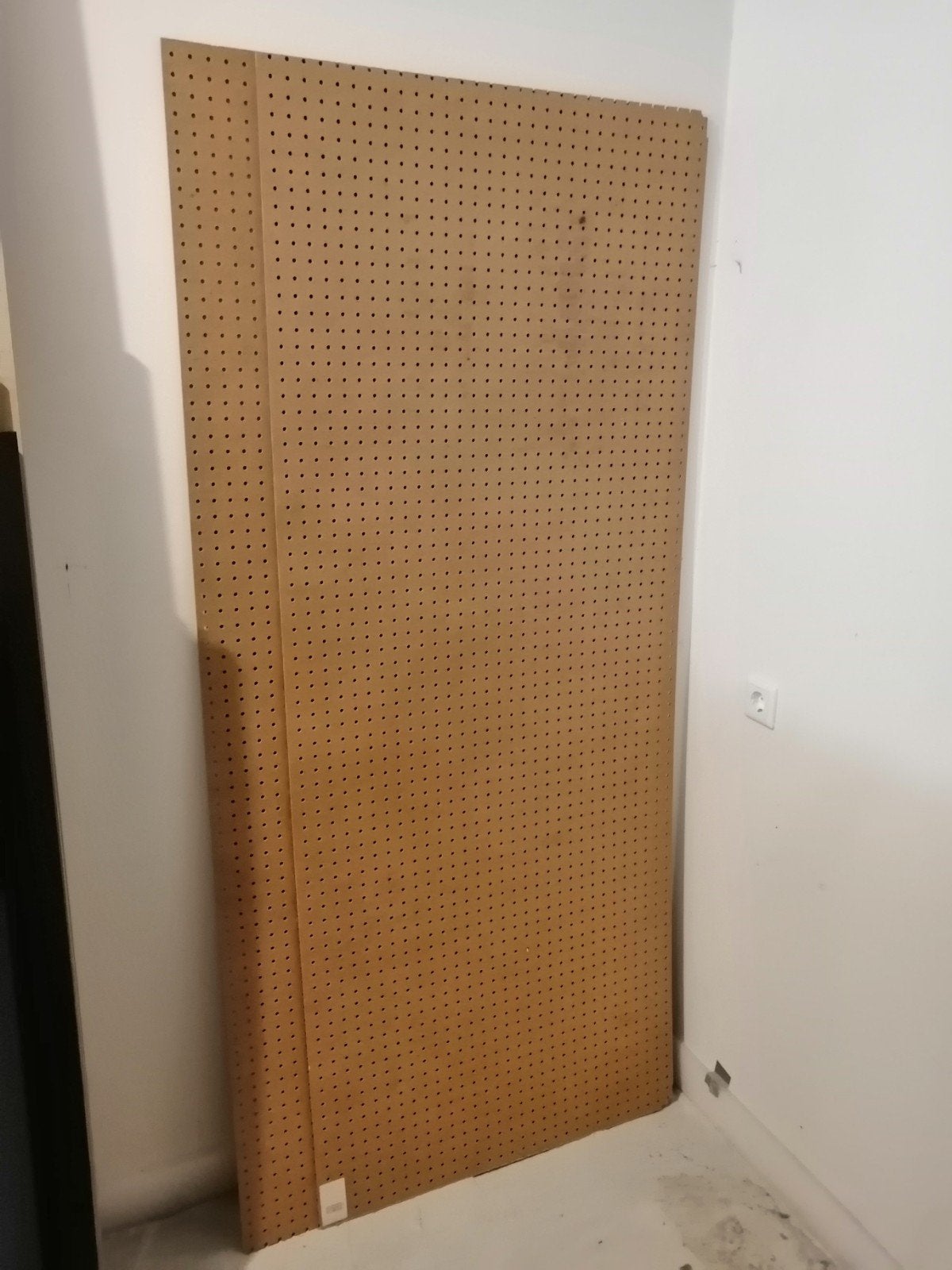 2x hardboard panelen 80 x 200, Ophalen, Zo goed als nieuw, Overige materialen
