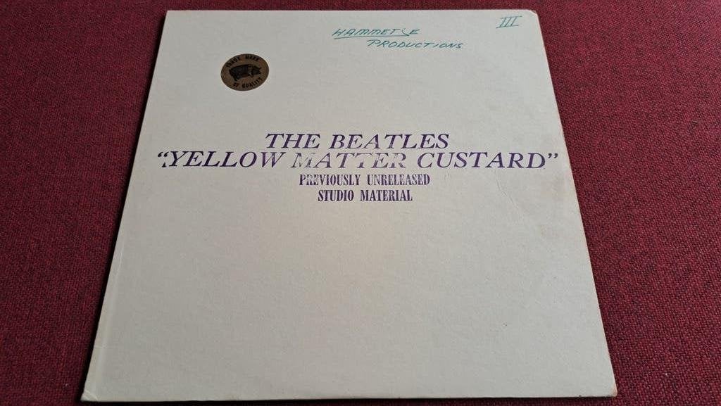 The Beatles Yellow matter Custard  lp geel transp. vinyl, Ophalen of Verzenden, LP