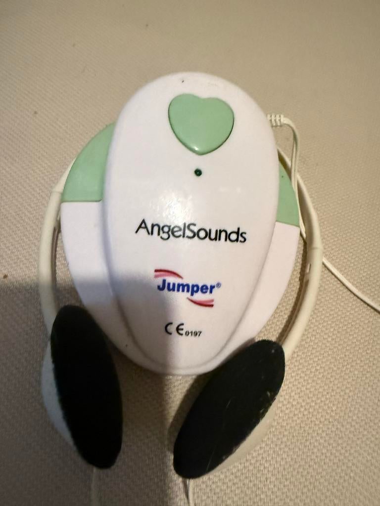 AngelSounds Jumper Foetale Doppler - Luister naar je baby, Kinderen en Baby's, Babyfoons, Ophalen, Gebruikt, Minder dan 100 meter
