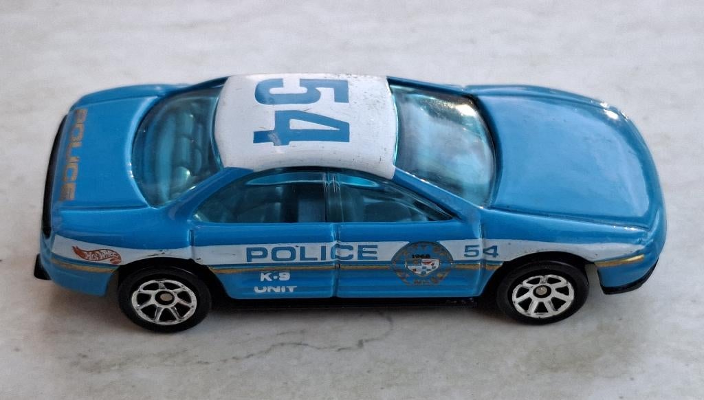 Amerikaanse politiewagen '93 Warner van Hot Wheels police, Ophalen of Verzenden, Nieuw, Auto