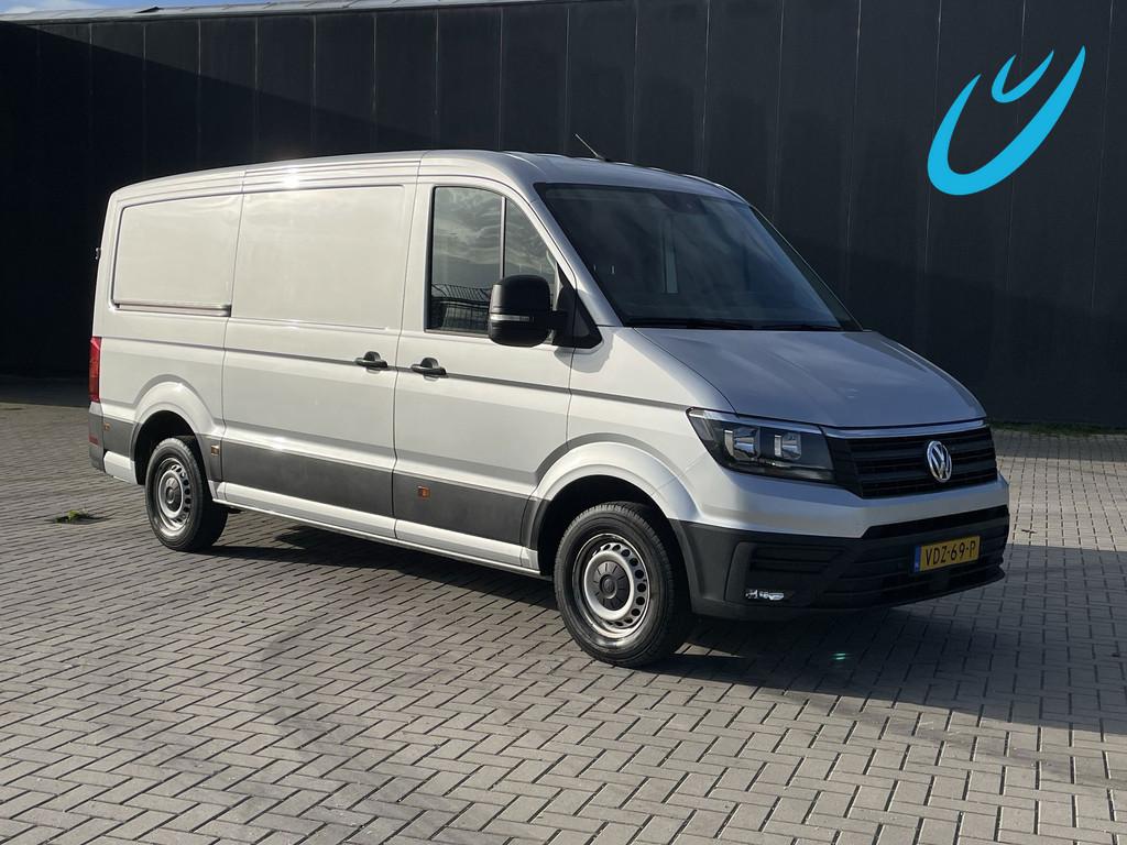 Volkswagen Crafter 35 2.0 TDI L3H2 Trendline Navigatie Parke, Auto's, Bestelauto's, Bedrijf, Te koop, ABS, Airbags, Airconditioning