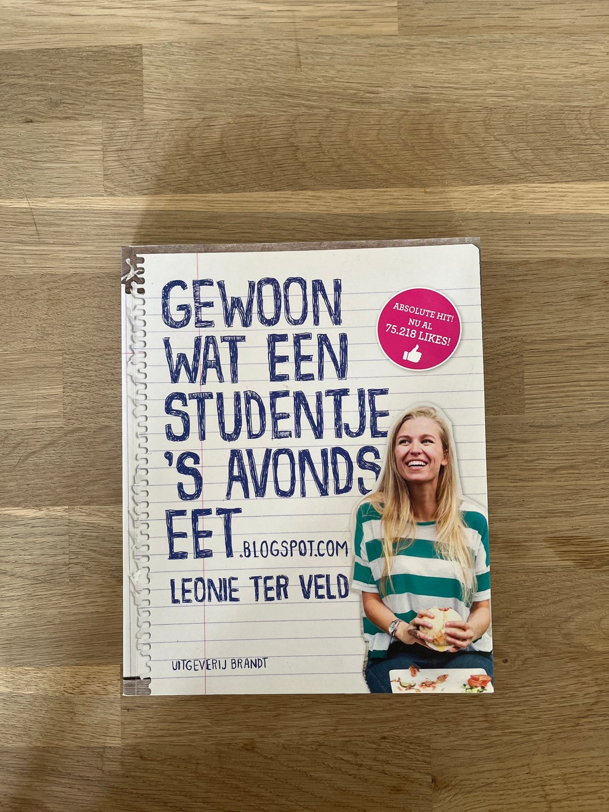 Gewoon wat een studentje 's avonds eet - Leonie ter Veld, Ophalen, Hoofdgerechten, Zo goed als nieuw, Gezond koken