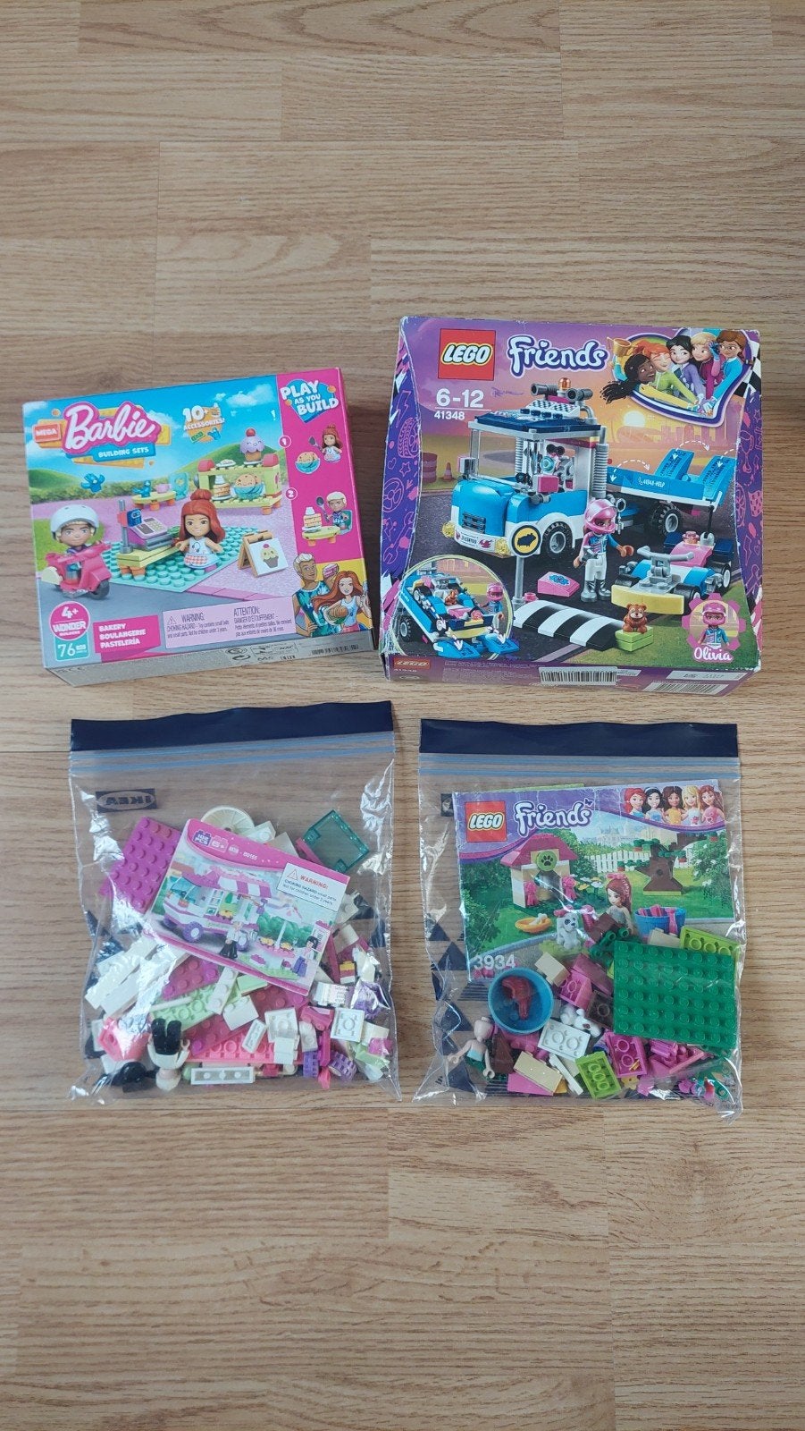 LEGO Friends en Barbie bouwsets - Diverse sets, Ophalen of Verzenden