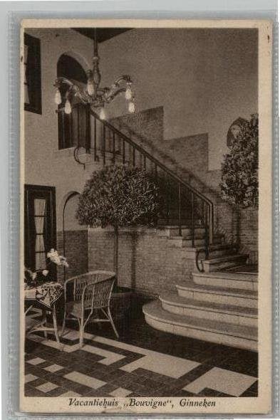 Vacantiehuis Bouvigne Ginneken st1935 Arthur Klitzsch Nr3292, Ophalen of Verzenden, 1920 tot 1940, Gelopen, Noord-Brabant
