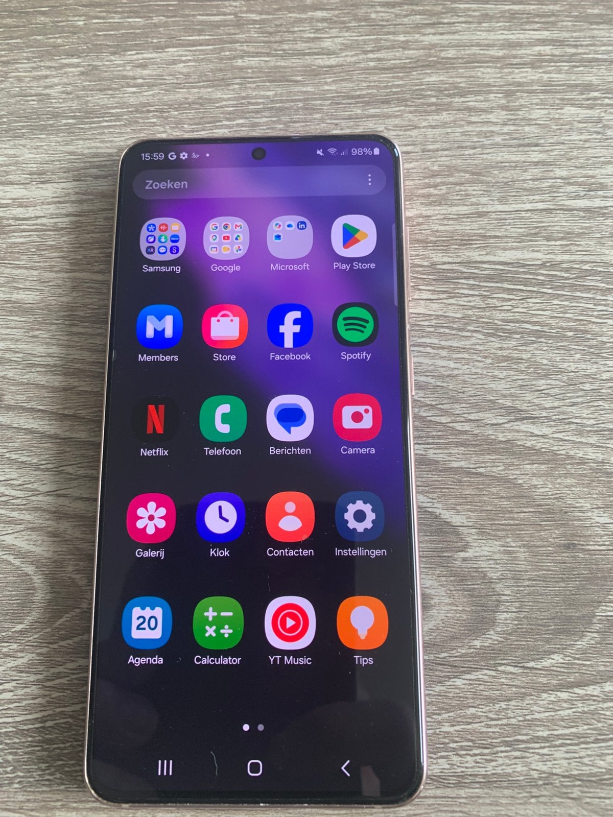 Samsung S21 5G, Telecommunicatie, Ophalen, Zwart, Zo goed als nieuw, 128 GB