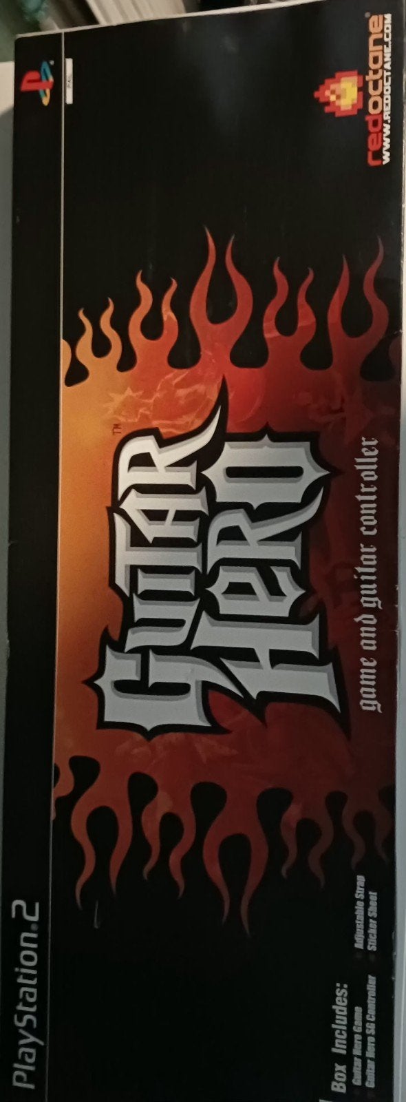 Guitar Hero voor PlayStation 2 met gitaarcontroller, Muziek, 1 speler, Ophalen of Verzenden, Zo goed als nieuw
