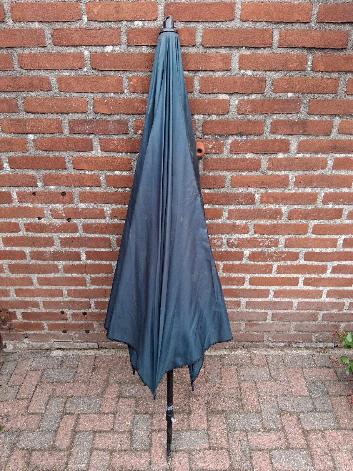 Donkergroene parasol - Arvis Walker, Ophalen of Verzenden, Gebruikt, Groen