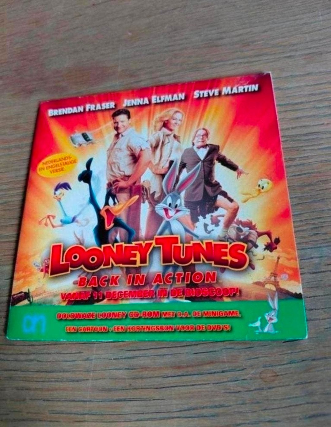 Looney Tunes Back in Action promotie cd-rom., Avontuur en Actie, 1 speler, Ophalen of Verzenden, Zo goed als nieuw