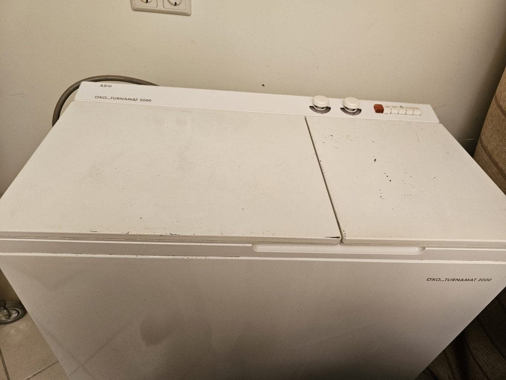 AEG Turnamat 2000 Oko met aparte centrifuge 2.800 toeren, Ophalen, Gebruikt, Minder dan 85 cm, Minder dan 4 kg