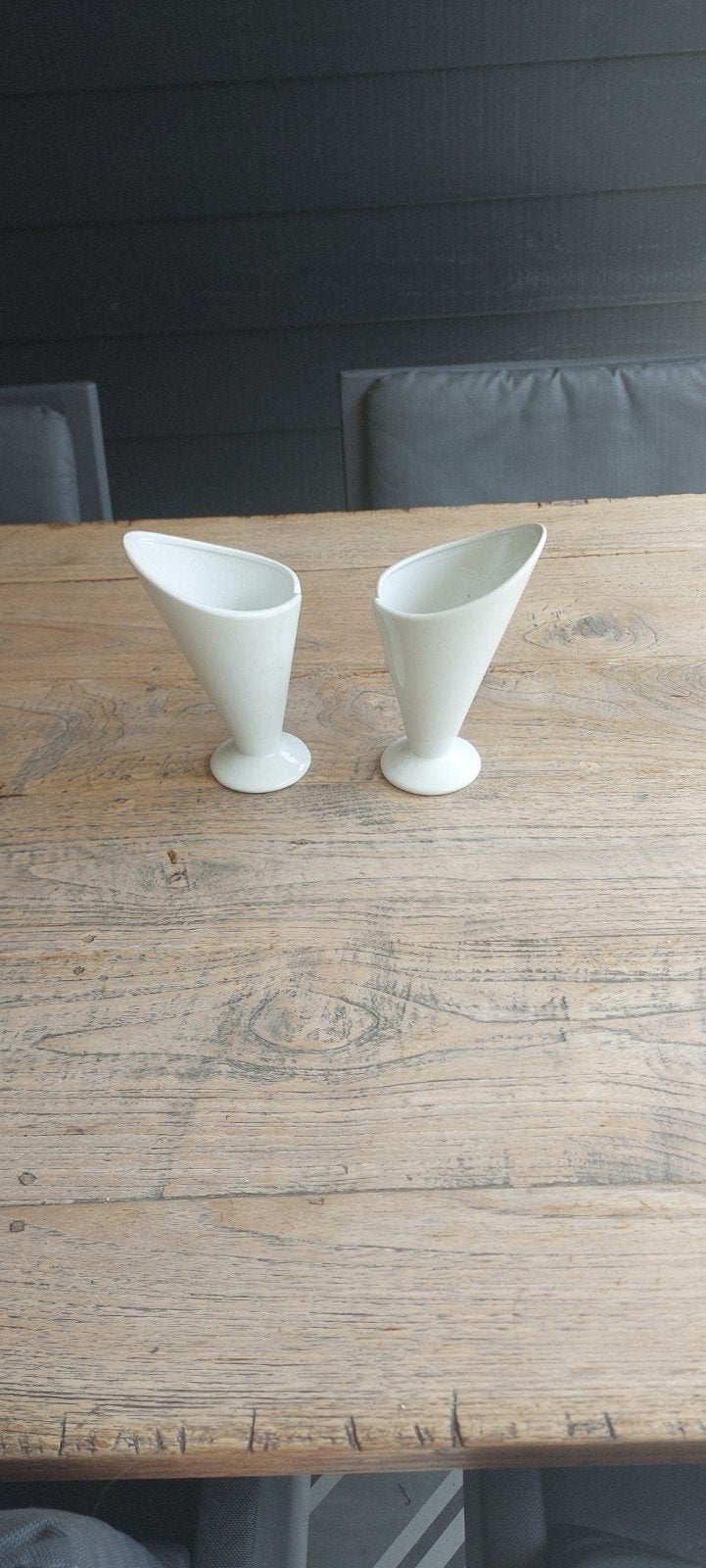 2 frietvaasjes, Ophalen of Verzenden