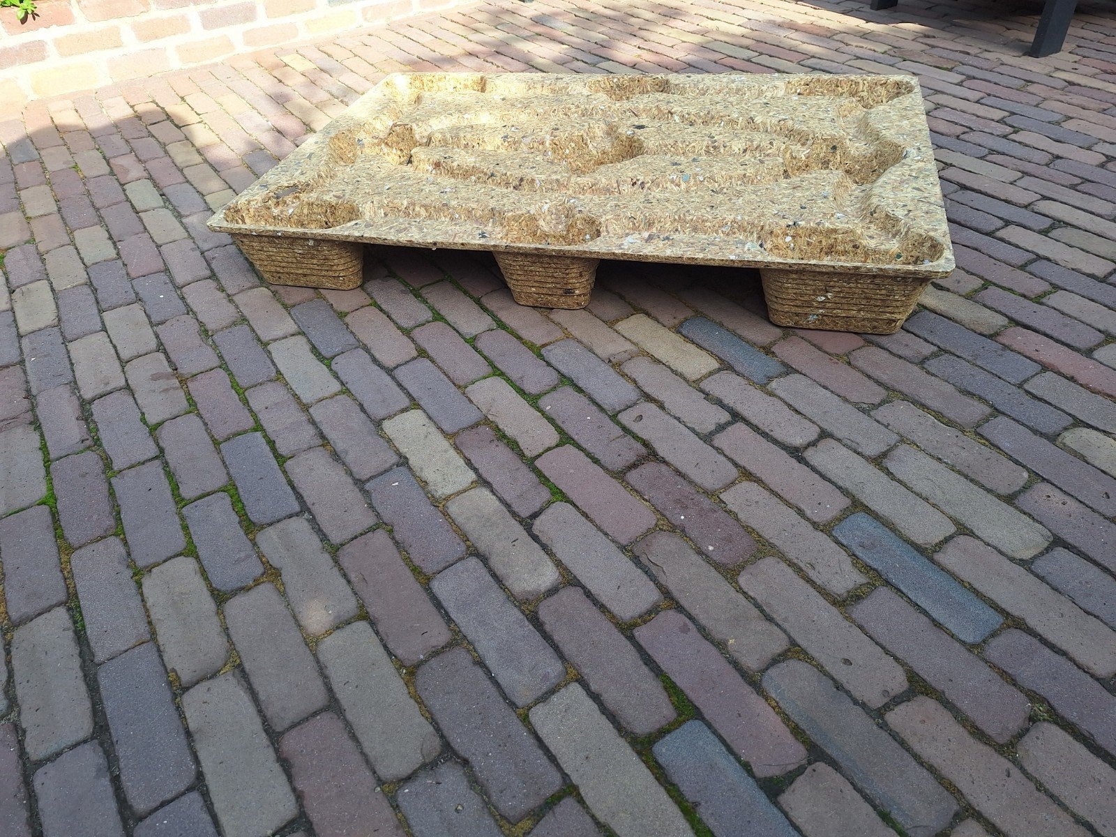 Wegwerp pallet 120x80 cm, Ophalen, Gebruikt, 100 cm of meer, 60 cm of meer