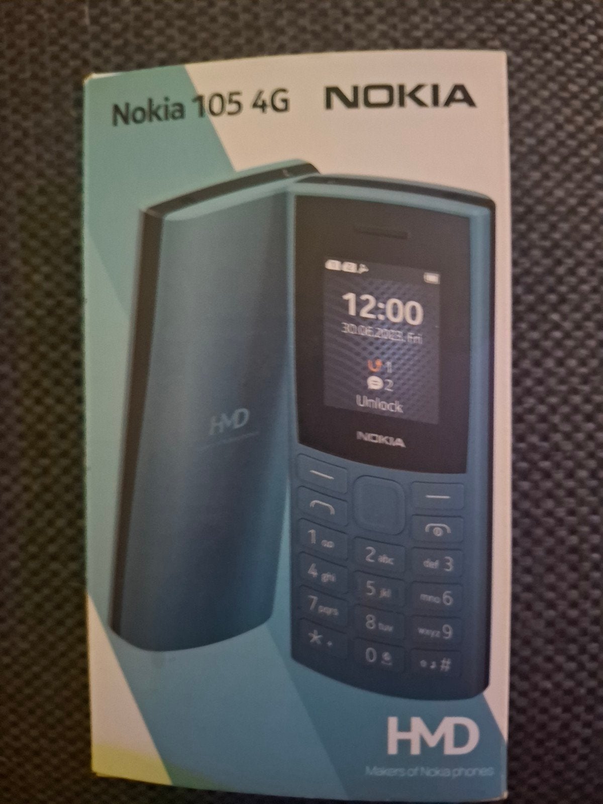 Nokia 105 4G 2026 HMD, nieuw in doosje, Telecommunicatie, Mobiele telefoons | Nokia, Ophalen of Verzenden, Zwart