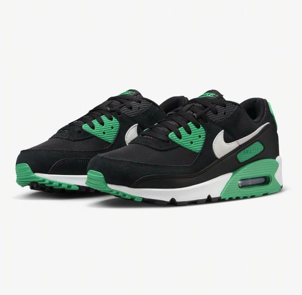 Nike Air Max 90 ‘Black Stadium Green’ - maat 45, Product.Safety.ENEA@nike.com, Zwart, Nike, Nieuw