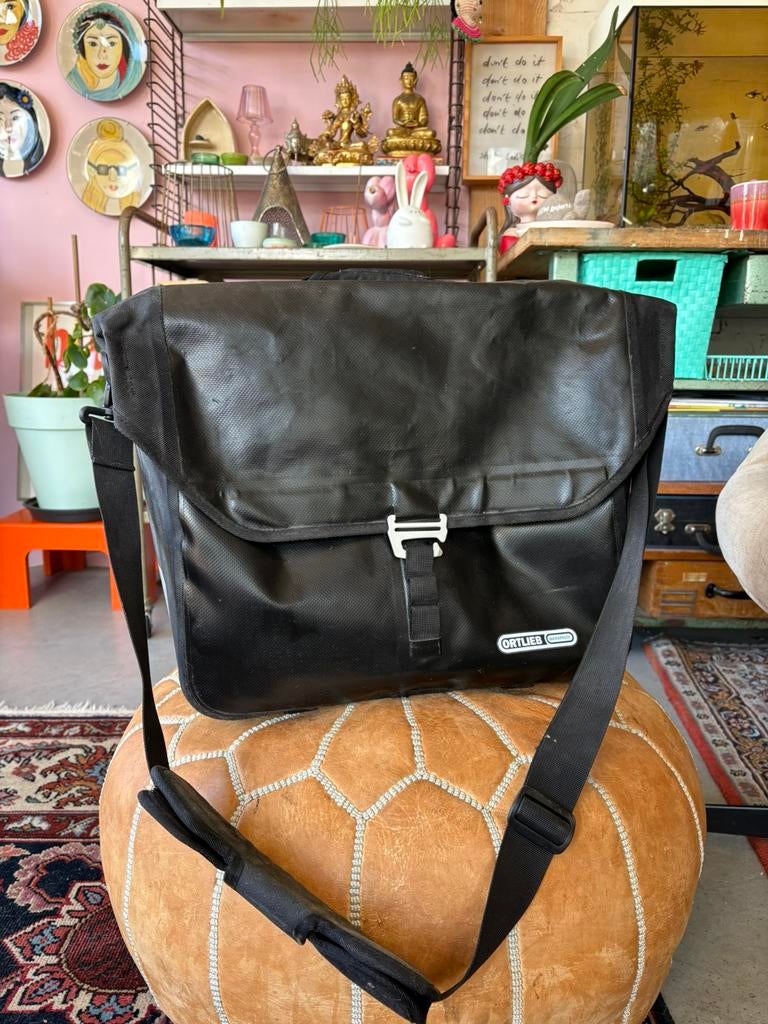 Ortlieb messenger office bag fietstas zwart, Ophalen of Verzenden, Gebruikt