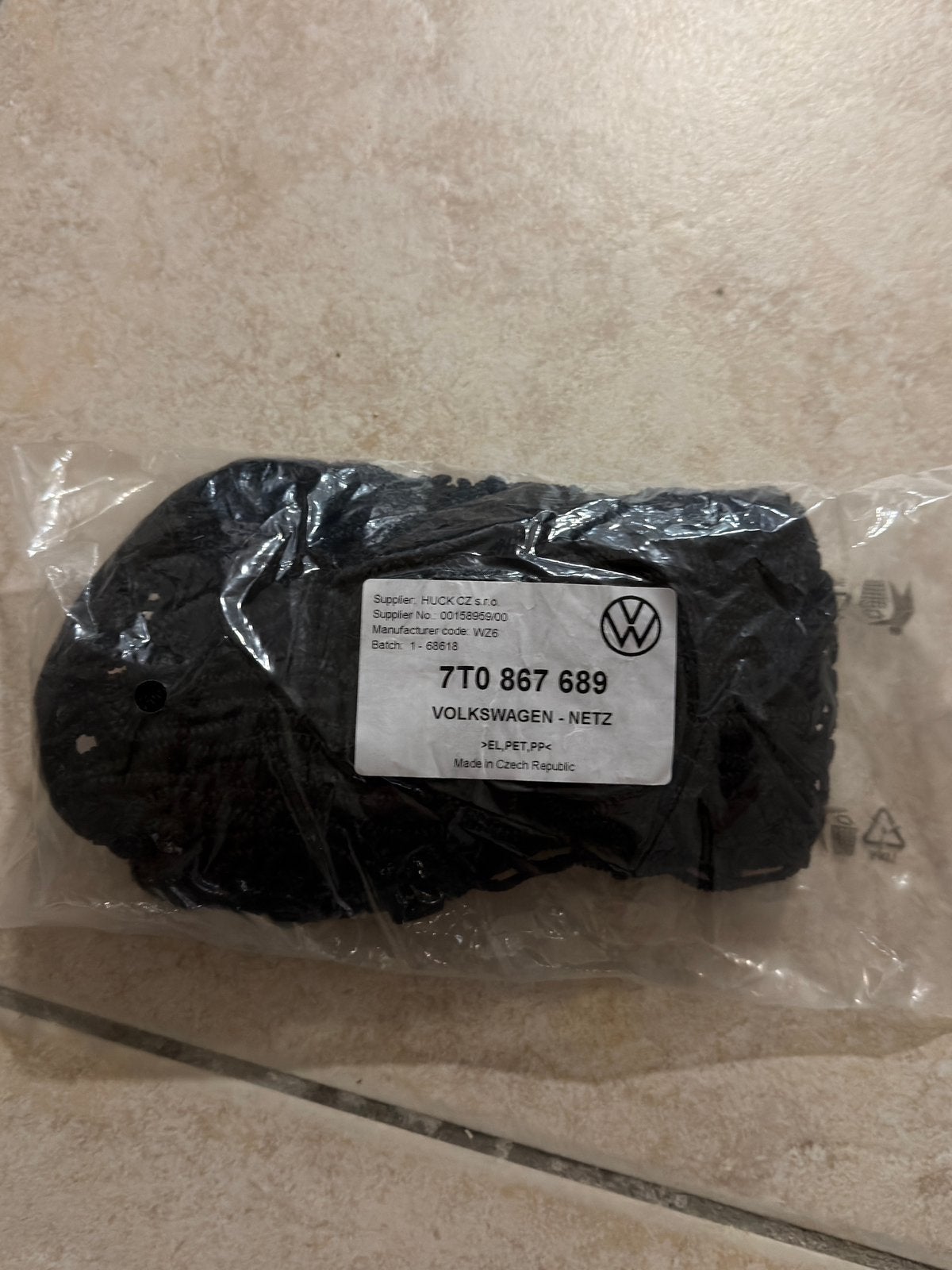 Volkswagen T7 Multivan origineel bagagenet, Ophalen of Verzenden, Nieuw, Volkswagen