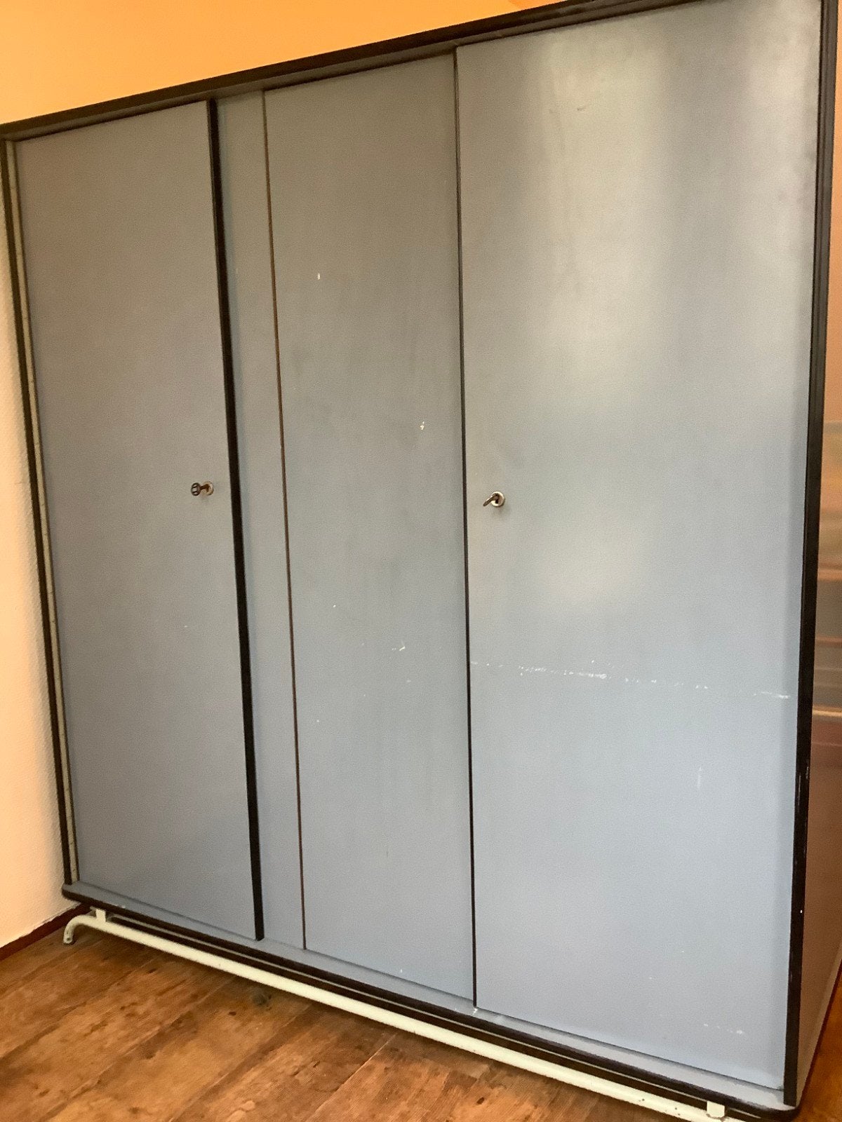 Auping/ Gispen sl.kamerkast., Huis en Inrichting, Ophalen, Kunststof, Gebruikt, 100 tot 150 cm